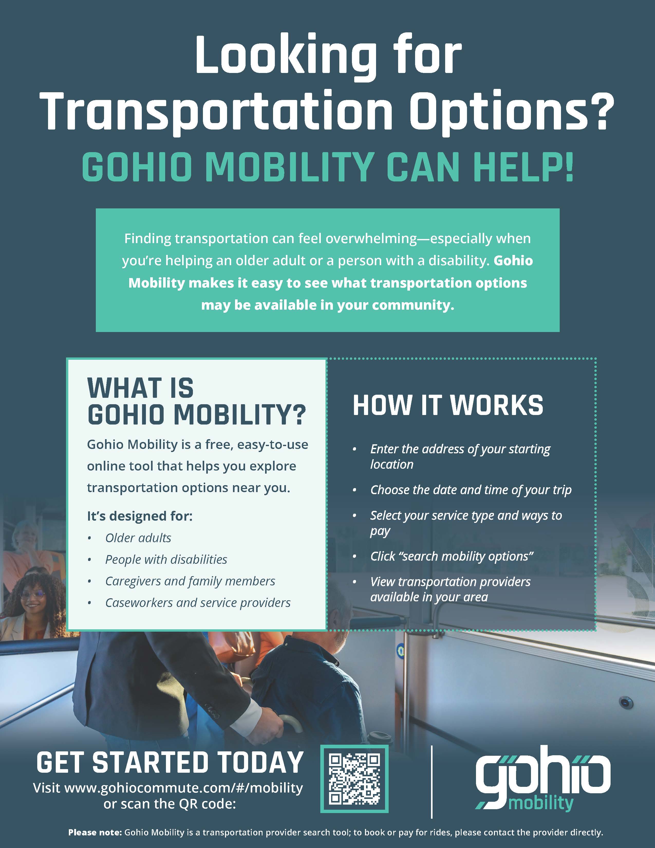 Gohio Mobility Information