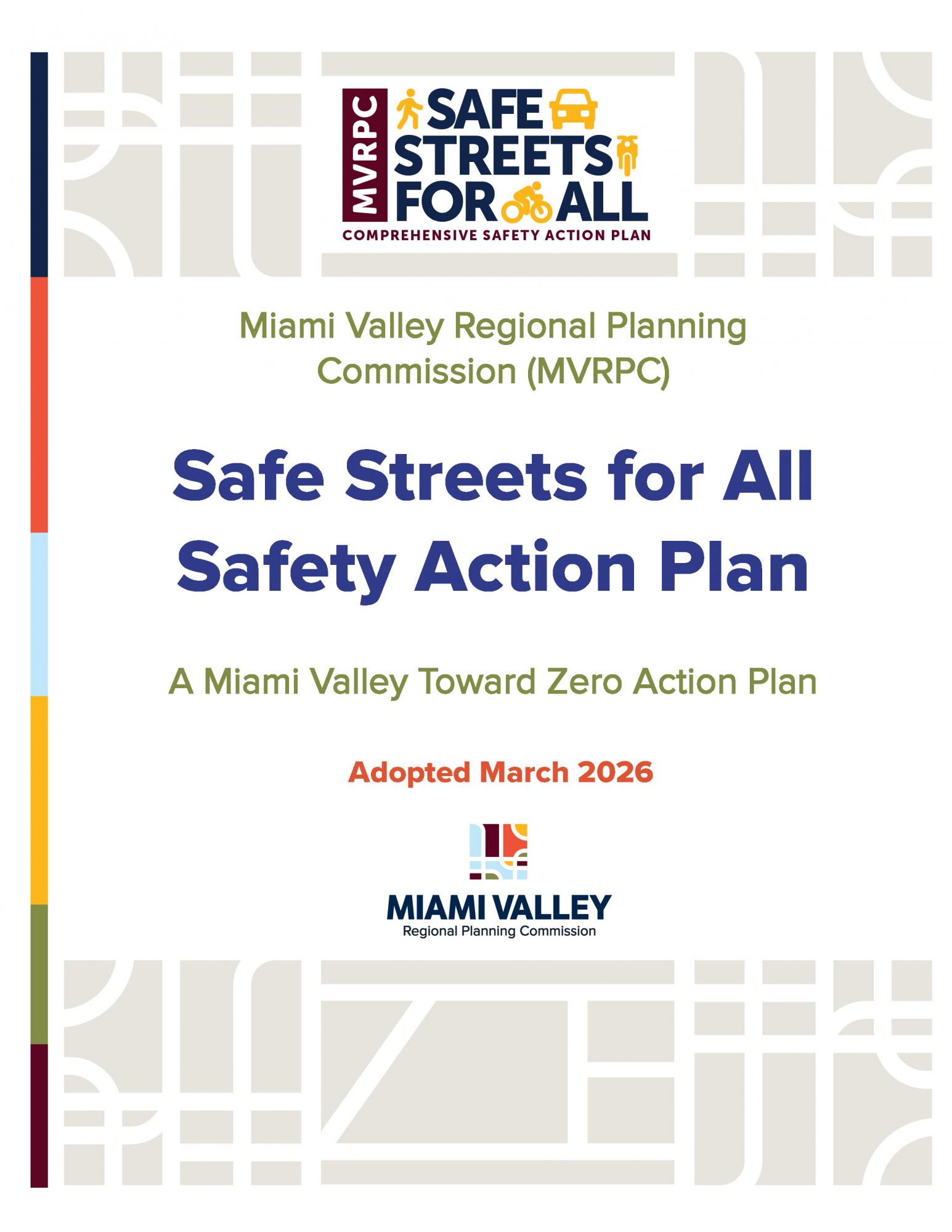 MVRPC Safe Streets for All Safety Action Plan Cover