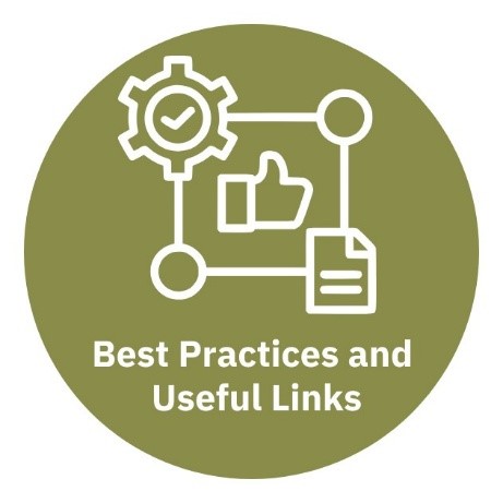 Best Practices and Useful Links