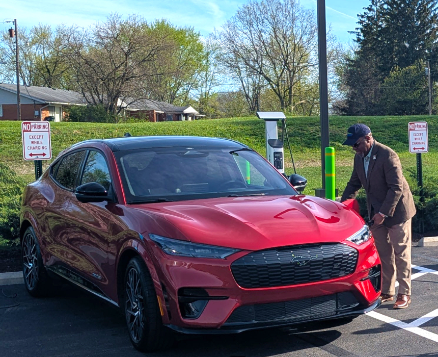 EV plugged in to EV Charger