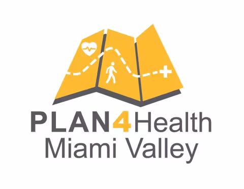 plan for health logo showing a map and the name