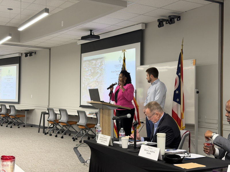 City of Trotwood Presenting at Board meeting
