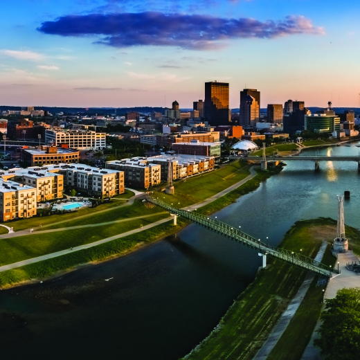 Downtown Dayton Skyline